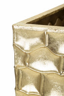 Porta Vasi Glody Tris 38x38x94 cm - 30,5x30,5x76 cm - 23x23x63 cm in Ferro Oro      