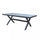 Tavolo Mackay 200x100x75 h cm in Alluminio Antracite