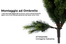 Albero di Natale Artificiale Bianco Varie Misure