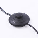 Lampada da Terra Ø35xH145 cm in Metallo Nero