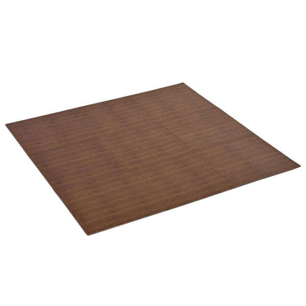 sconto Tappeto Puzzle per Bambini 182,5x182,5 cm in EVA Marrone