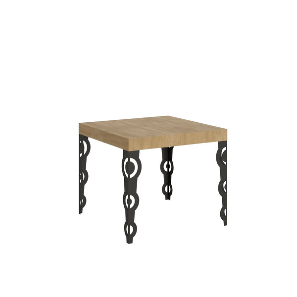 prezzo Tavolo Allungabile 90-246x90x77 cm Karamay Quercia Naturale