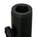 Base Supporto per Ombrellone da Terrazza 12x12x30 cm in Metallo Nero      