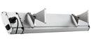 Pannello Radiante Riscaldante Elettrico da Esterno 191,5x17,7x6 cm 3200W Sined  Nero