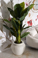 Vaso Chil Ø48x38 cm in Mgo Crema      