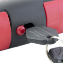 Kit Antifurto Lucchetto e Catena 170 cm in Acciaio per Moto Scooter T.J. Marvin Z037 Grigio