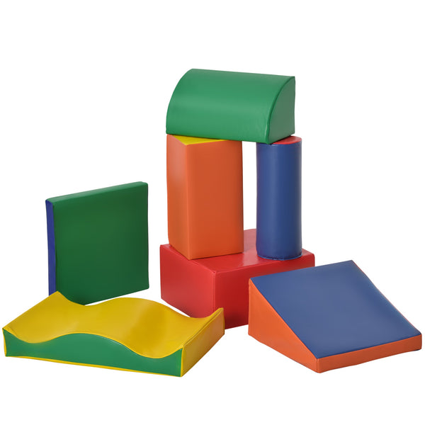 Set 7 Blocchi Costruzioni Morbide per Bambini Multicolore online