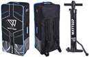 SUP Tavola Gonfiabile 365x84x15 cm con Pagaia Zaino e Accessori Wattsup Marlin Blu