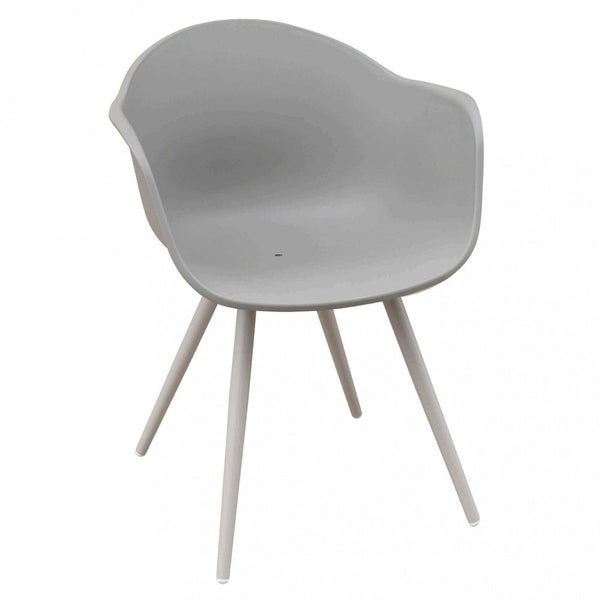sconto Sedia Sestriere 61x61x80 h cm in Plastica Tortora