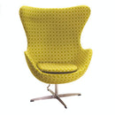 Poltrona in Tessuto 78x76H113cm Verde