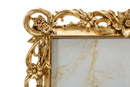 Cornice Classic 26,9x2x32,3 cm in Resina e Vetro Oro      