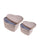 Set 2 Scatole Cuore 27 e 25 cm Velluto