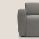 Divano Letto 3 Posti 215x93x100 cm in Tessuto Talpa