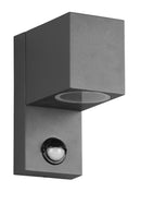 Applique da Esterno Attacco GU10 in Alluminio Pressofuso Antracite