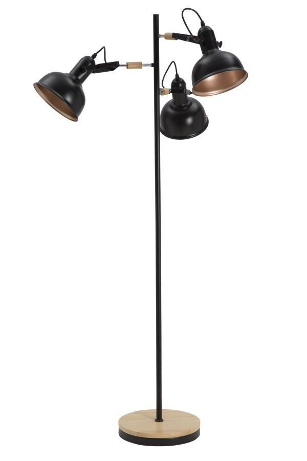 Lampada da Terra Cups Nero Ø75x141,5 cm Metallo Nero sconto