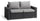 Divano 2 Posti da Giardino 141x68x71,5 cm in Resina Keter California Antracite