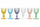Set 6 Calici Liquore in Vetro 55 ml Villa d'Este Home Tivoli Diamond
