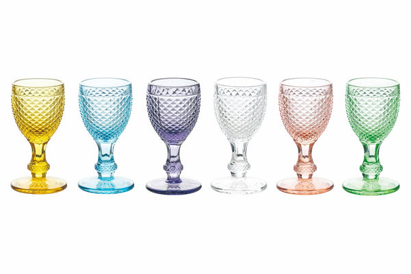 prezzo Set 6 Calici Liquore in Vetro 55 ml Villa d'Este Home Tivoli Diamond