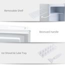 Mini Congelatore 47x44,2x48,8 cm 35 Litri 161W Bianco