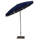 Ombrellone da Giardino Ø2 m Palo Ø33 mm in Acciaio Maffei Venezia Duplex Blu/Bianco e Blu