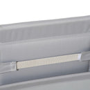 Sedia Sdraio Zero Gravity Reclinabile 89x65x113 cm in Acciaio e Tessuto Oxford Grigio Chiaro