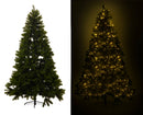 Albero di Natale Luminoso H210cm Monte Vettore Verde