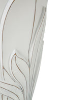 Vaso Gardy Ø29x48 cm in Resina Bianco effetto lavato      