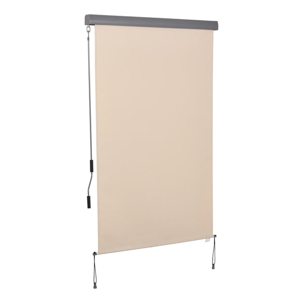 acquista Tenda da Sole Avvolgibile da Soffitto 120x200 cm con Manovella Beige