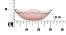 Svuota Tasche Shell Rosa Ø32x10 cm Vetro