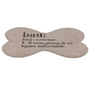 Zerbino "bau" 74,5x44,5 cm in Cocco e PVC VdE Tivoli 1996 