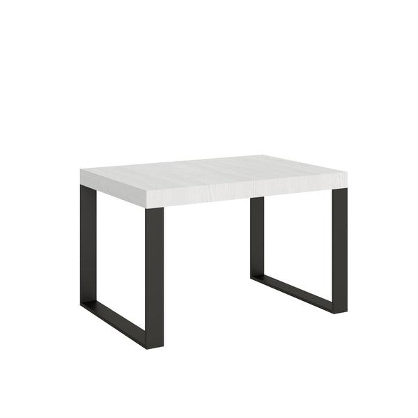 sconto Tavolo Allungabile 130-390x90x77 cm Tecno Bianco Frassino
