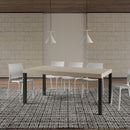  Tavolo Allungabile 200-460x90x77 cm Everyday Premium Cashmere Gambe Antracite