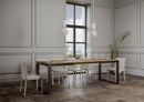 Tavolo Allungabile 180-284x90x80 cm Tecno Evolution Quercia Naturale