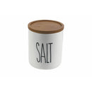 Set 3 Barattoli Sale Zucchero e Caffè Ø8,5x9 cm 300 ml in Gres VdE Tivoli 1996 Urban Kit