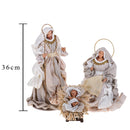 Natività 3 Personaggi H36 cm in Resina