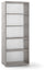 Libreria a Giorno 71x182x41 cm Cemento