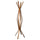 Appendiabiti a Stelo in Legno 4 Braccia 60x60H178cm Noce