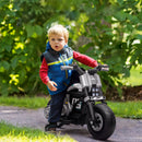 Moto Elettrica per Bambini 6V   Bianca e Nera