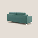 Divano 2 Posti 146x95x91 cm in Tessuto Verde Acqua