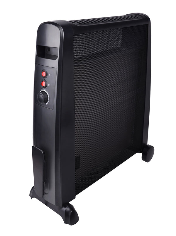 Radiatore Elettrico Romeo 500-1000-1500 W Calore su 3 Lati con Pannello in Mica Nero prezzo