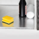 Fondi Sotto Lavello 16mm M 600 Alluminio Naturale Alluminio Emuca