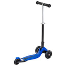 Monopattino per Bambini con 3 Ruote in Alluminio Fluo e Freno Blu 