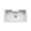 Lavello 88x50 cm Granito vasca bianco Samet