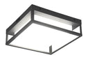 Plafoniera da Esterno a LED SMD in Metallo Antracite