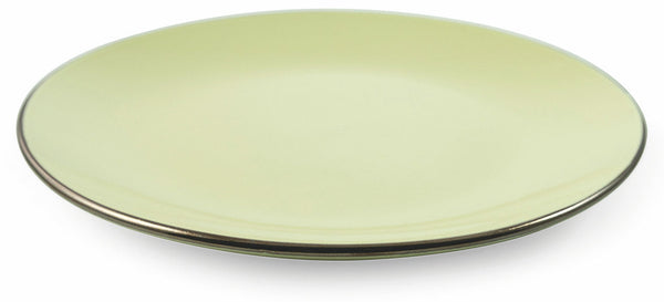 Set 6 Piatti Piani Ø27,5x3 cm in Gres Villa d'Este Home Tivoli Royal Light Gialli online