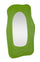Specchio da Muro Dafne Verde 90x4x165 cm in MDF e Specchio Verde