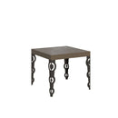 Tavolo Allungabile 90-246x90x77 cm Karamay Tortora  