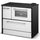 Cucina Stufa a Legna 9 KW 88x51xH81 cm Beatrice Bianca