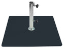 Base per Ombrellone da Giardino 30 Kg per Tubi Ø45mm in Metallo Grafite