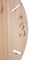 Orologio da Muro Wordy 60x3,5x60 cm in Ferro e MDF Multicolor      